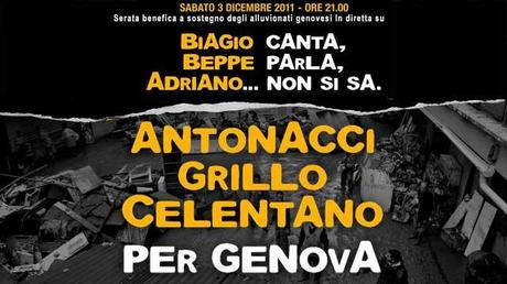 Grillo & C per Genova. La serata