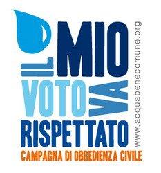 Si nega l’esito del referendum sull’acqua? parte la campagna di obbedienza civile