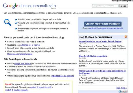 GOOGLE-RICERCA-PERSONALIZZATA