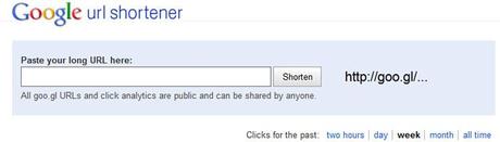 GOOGLE-URL-SHORTER