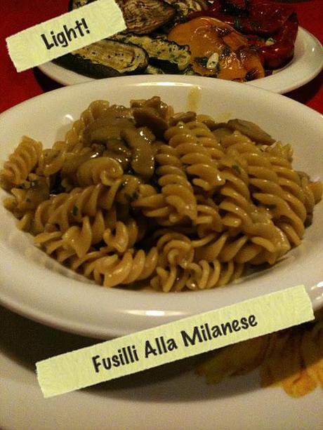 Light: Fusilli alla Milanese