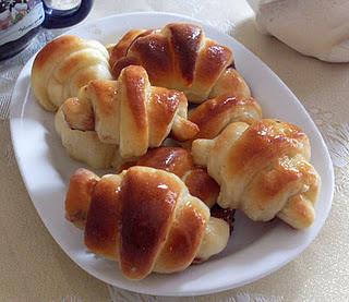 croissant brioche con passo passo