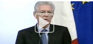 Conferenza stampa della presentazione della manovra economica del Presidente Monti: la diretta video