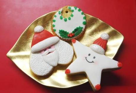 Biscotti decorati di Natale