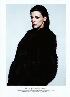 Liberty Ross in Dolce & Gabbana su Gioia Magazine