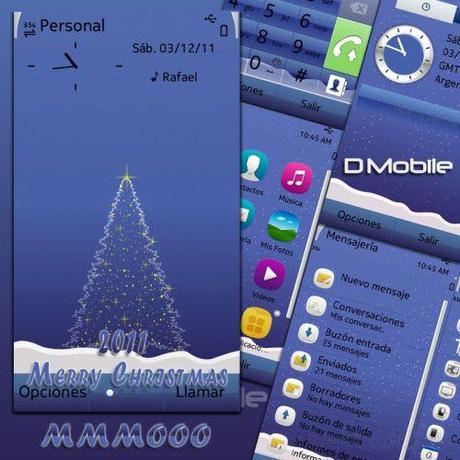 Symbian Theme : Sweet Christmas per smartphone Nokia by MMMOOO