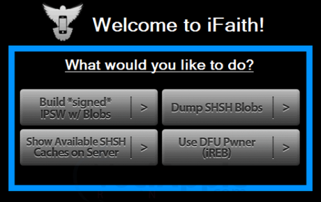 Rilasciata nuova versione di iFaith, salvare il nostro certificato SHSH