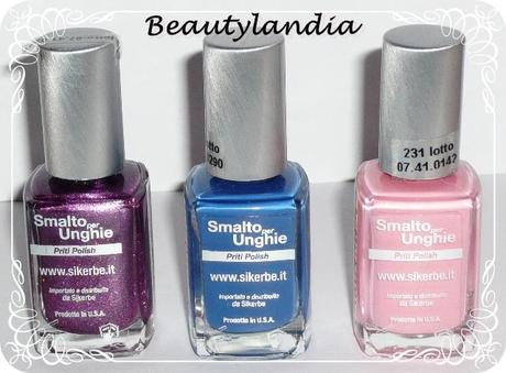 Smalti eco friendly  PritiNyc SIKERBE