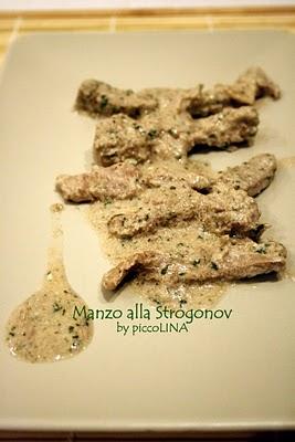 Filetto di manzo alla Strogonov