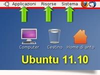 Ubuntu 11.10 barre alla vecchia maniera 