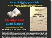 Presentazione romanzo: QUEI SULLA COLLINA