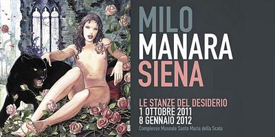 Omaggio al Maestro dell'eros: “Le stanze del desiderio” di Milo Manara a Siena