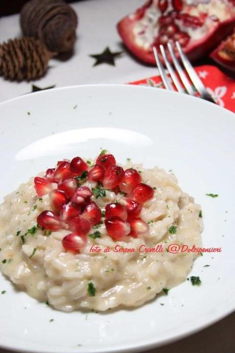 RISOTTO AL TALEGGIO E MALAGRANA di Dolcipensieri