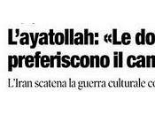 L'ayatollah copia langone