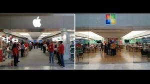 Microsoft Store vs. Apple Store – Microsoft inizia a “copiare” gli apple store