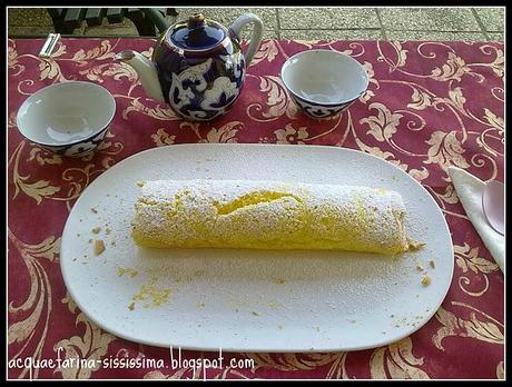 ...rotolo con marmellata di fichi...