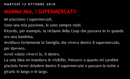 [Un post compilativo] La luce negli occhi (mi fa fastidio)