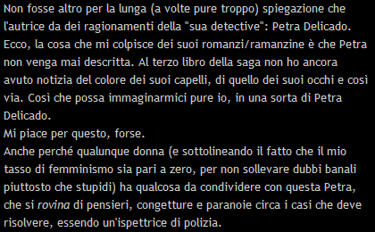 [Un post compilativo] La luce negli occhi (mi fa fastidio)