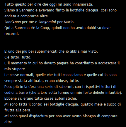 [Un post compilativo] La luce negli occhi (mi fa fastidio)