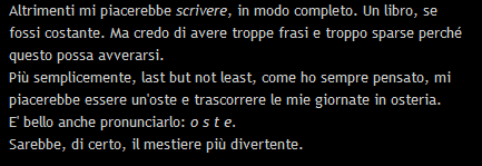 [Un post compilativo] La luce negli occhi (mi fa fastidio)