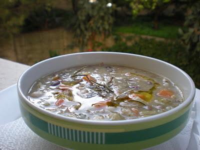 Zuppa di Legumi al Rosmarino