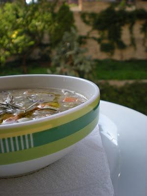 Zuppa di Legumi al Rosmarino