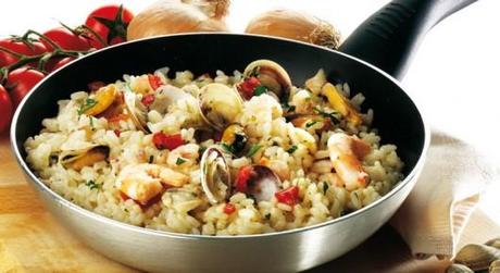 ricetta risotto pescatora - cena vigilia natale