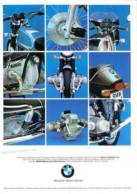 Vintage Brochures: Bmw R Series 1973 (Usa)