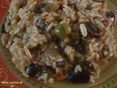 Risotto alla caponata