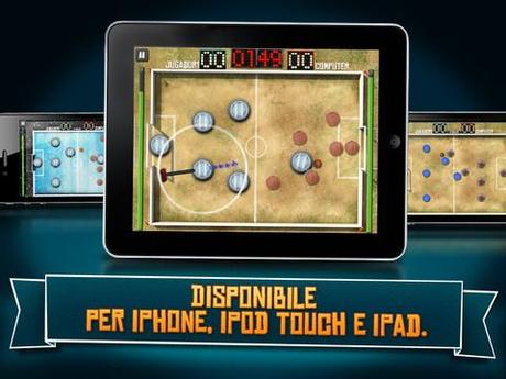 Slide Soccer: gioco di calcio gratuito per iPad e iPhone