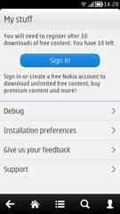 Aggiornamento Nokia Store : Supporto Nokia E6 e nuove lingue arabo, ebraico e kazako