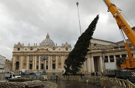 Natale con albero ucraino a San Pietro