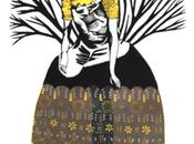 Eleganti patterns ornamenti nelle serigrafie amber albrecht