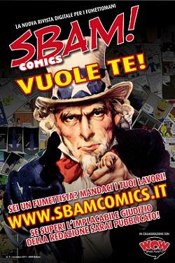 E’ nata SBAM! Comics, la nuova rivista digitale per gli appasionati del fumetto