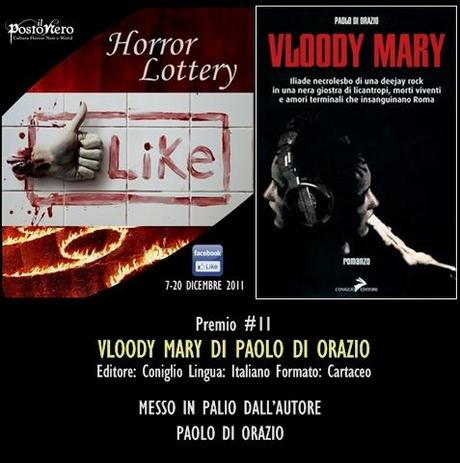 Horror Lottery: Una pioggia di libri in regalo