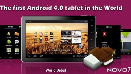 Tablet con Android Ice Cream Sandwich a 99 dollari