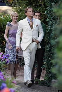 Le prime immagini dal set di “Il grande Gatsby” con Di Caprio