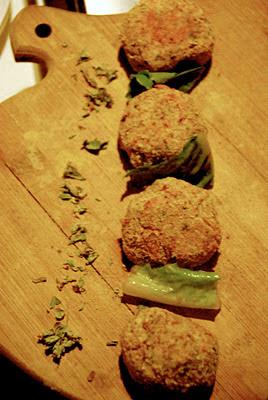 Polpette di zucchine con formaggio