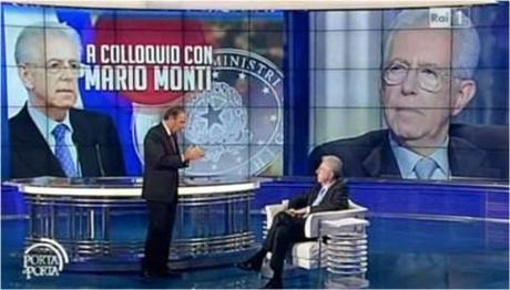 ASCOLTI TV/ Record per BALLARÒ con 6,3 mln. Il colloquio di Vespa con il Premier Monti seguito da 6 mln