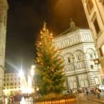 firenze albero di Natale al Duomo