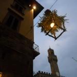 Firenze lanterne di abete Piazz della Signoria