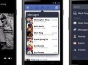 Aggiornamento Facebook smartphone tablet Android Changelog Download