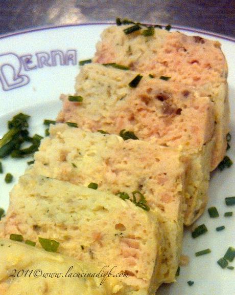 I corsi di cucina e le ricette delle feste: terrina di salmone e branzino allo zenzero. Perchè un dovere quotidiano può trasformarsi in uno sballo totale.