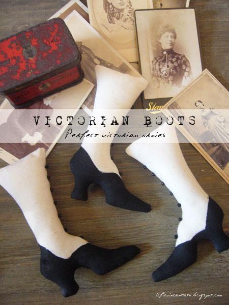 Victorian Boots Ornies