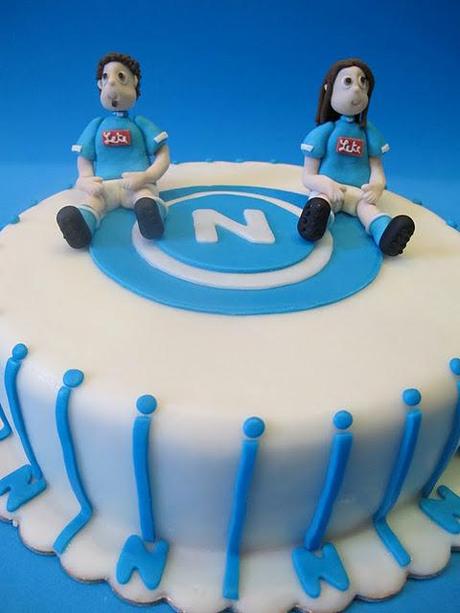 Napoli Champions Cake