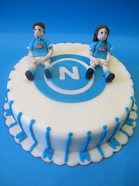 Napoli Champions Cake