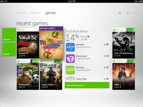 App Store: disponibile l’applicazione ufficiale di Xbox Live