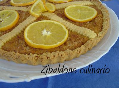 Crostata di arance e carote