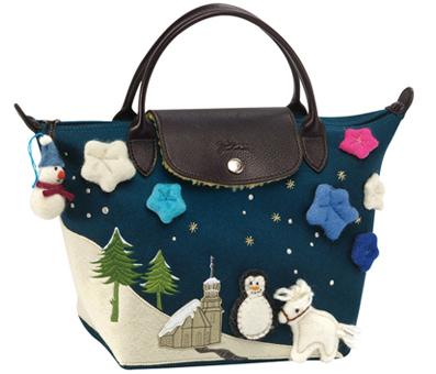 CHRISTMAS TIME | Longchamp veste di Natale l'iconica bag Le Pliage