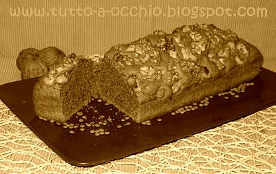 Chi l'avrebbe mai detto? - Plumcake dolce con lenticchie e noci